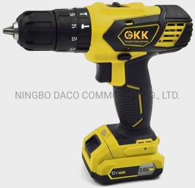 High-Quality 12V 1300mAh Lithium Battery Cordless Drill Electric Tool Power Tool