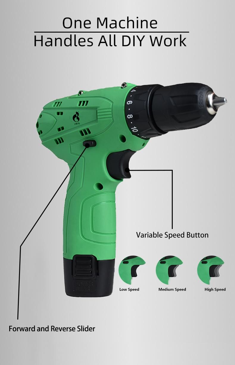 Nextop Lithium Battery Powered Electric Cordless Screwdriver Drill