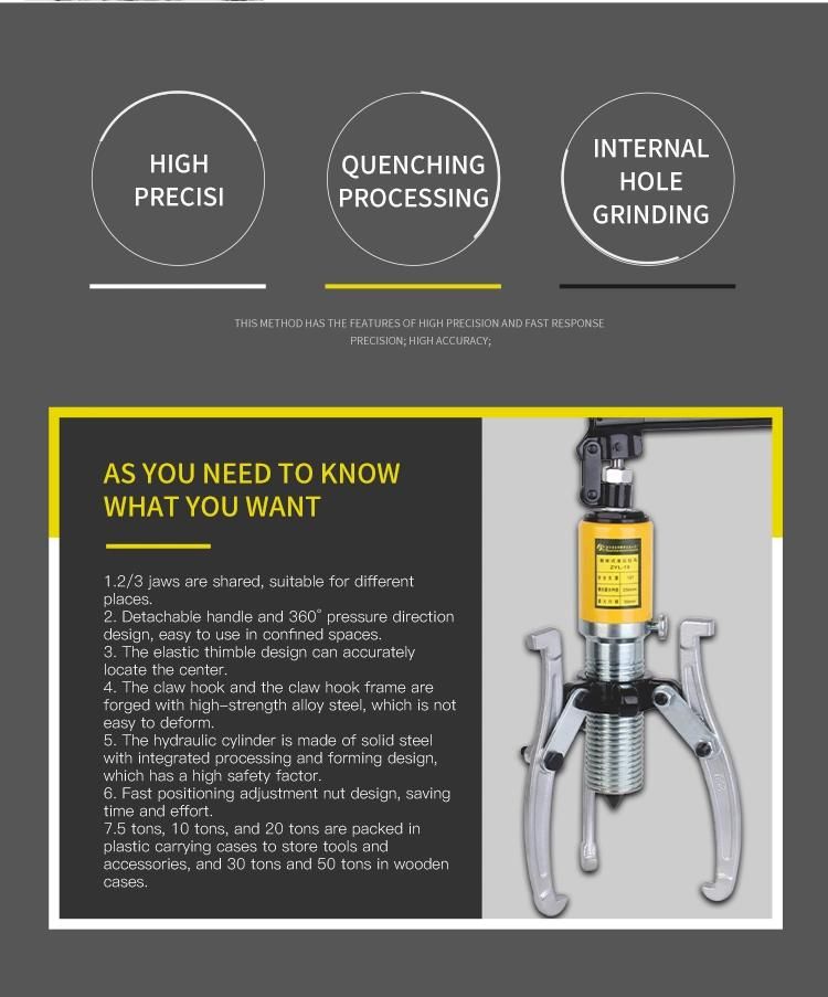 10 Ton Hydraulic Gear Puller Tool Kit (ZYL-10)