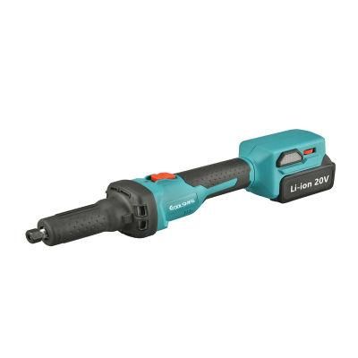 Toolsmfg 20V Cordless Brushless Electric 1/4&quot; Die Grinder, 6 Level Variable Speed