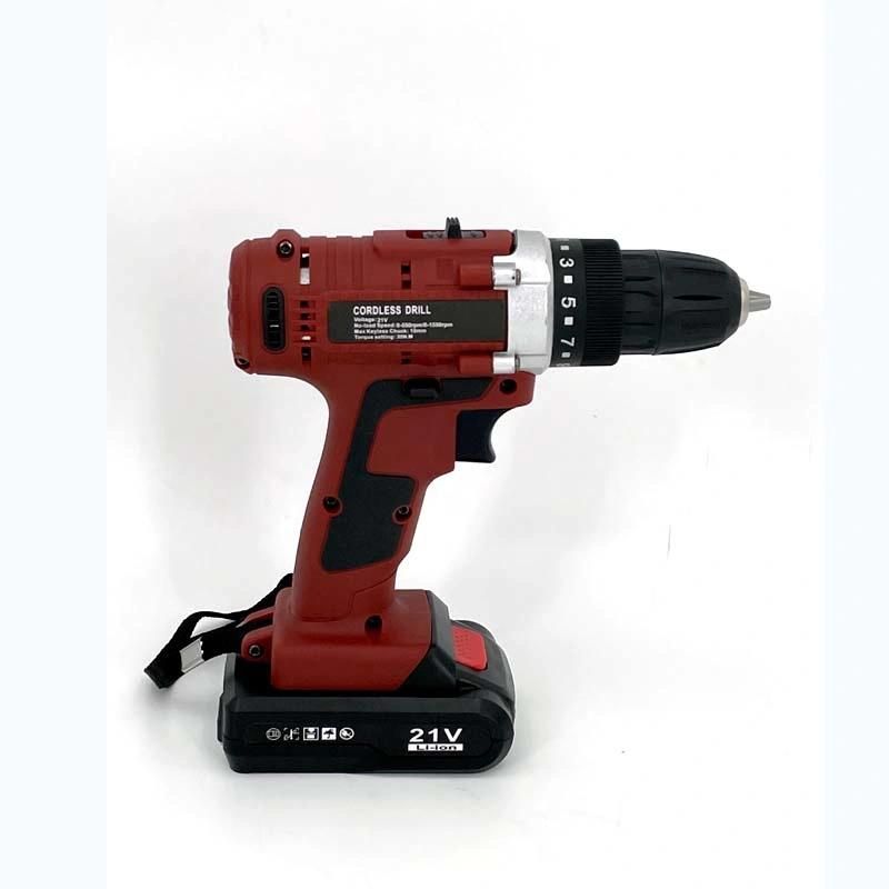 21V Professional Cordless Drill Factory 35nm 1.5ah