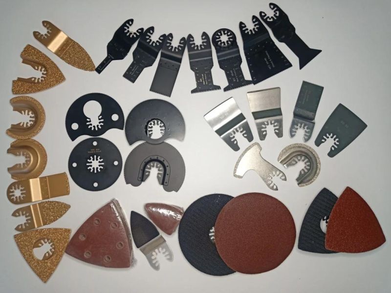 E-Type Diamond Oscillating Multi Tool Saw Blades for Grout Removal, Flush Cut