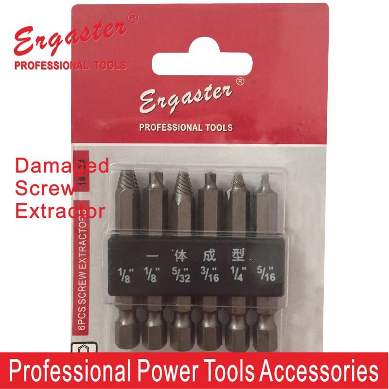 Screw Extractor Set Quickly Removing Stripped, Broken, Stuck or Damaged Bolts