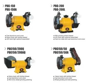 Pbg150 -Pbg150A -Pbg200-Pbg200L-Pbg150/200q-Pbg1500/200aq-Pbg150/50-Pbg150/50A Bench Grinder