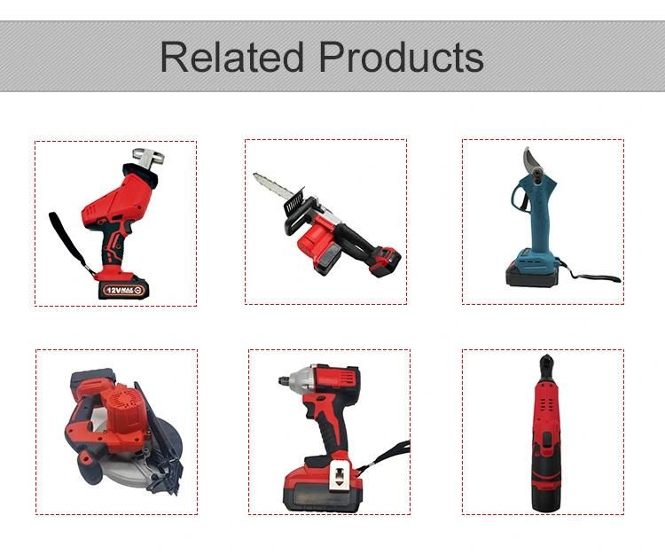 12V Wosai Cordless Teh-Electrics Drill Combined Wireless Electric Screw Driver Power Drill Set