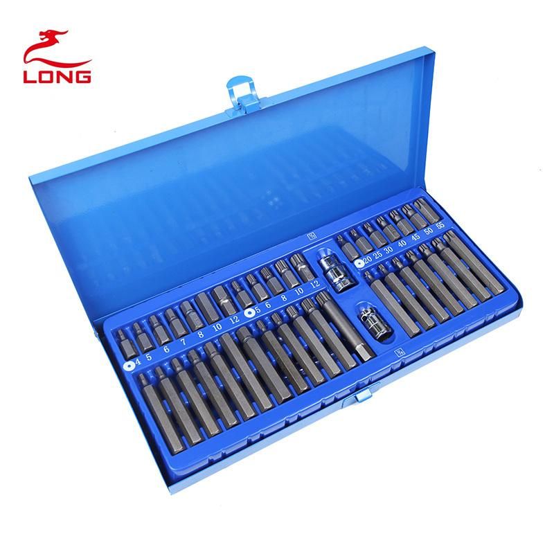 40 PCS Screwdriver Bit Set in Sandblasted Box Packing for Install