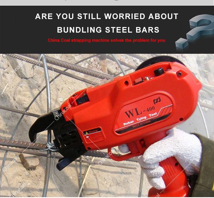 Js-37t Battery Powered Electric Automatic Steel Rebar Tying Machine