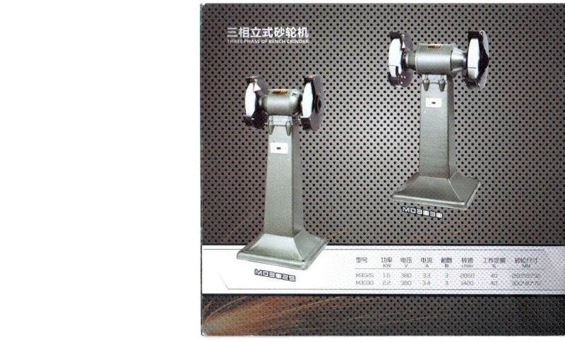 High Popular 8 Inch MD3220 550W Table Grinding Machine 1/3HP Bench Grinder