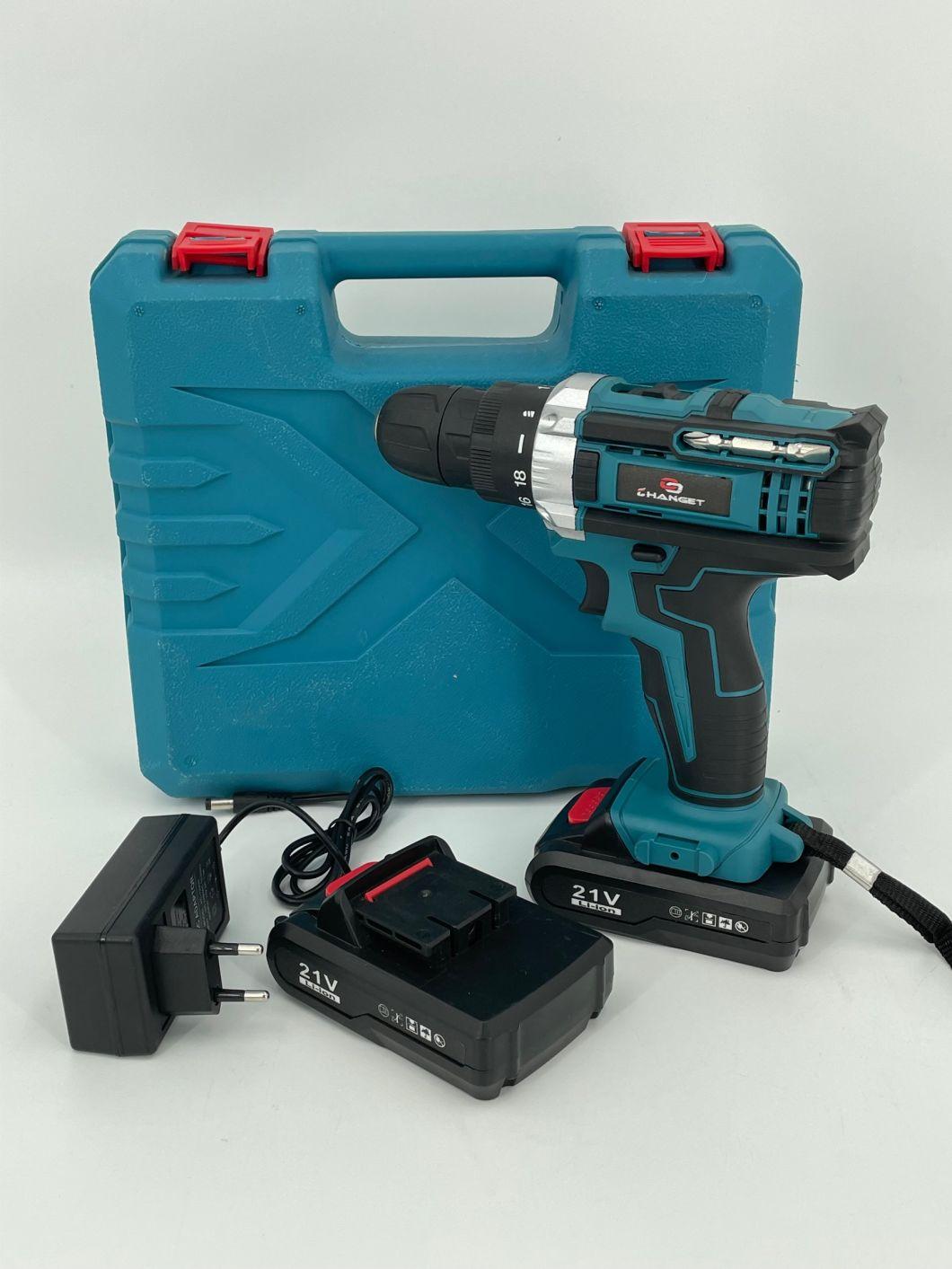 High Quality 20V Cordless Drill 10mm with Impact Drill