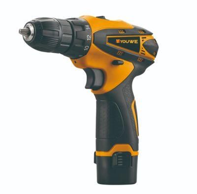 Factory Supply Power Craft Cordless Drill 12V Cordless Drill Battery Cordless Power Tool