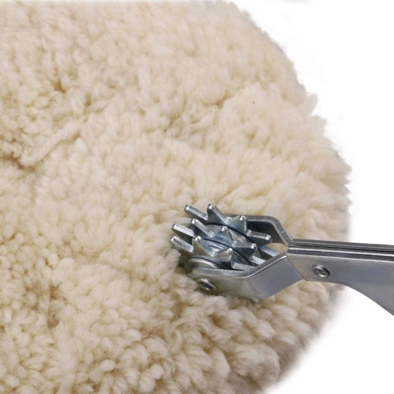 Cross-Border Supply Polishing Pad Cleaning Tool 2-Piece Car Set Cleaning Brush Wool Polishing Pad Tool Brush Spot