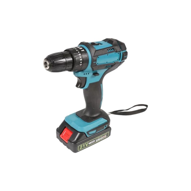 China Professional 21V Cordless Hand Power Tool Wireless Battery Electric Drill