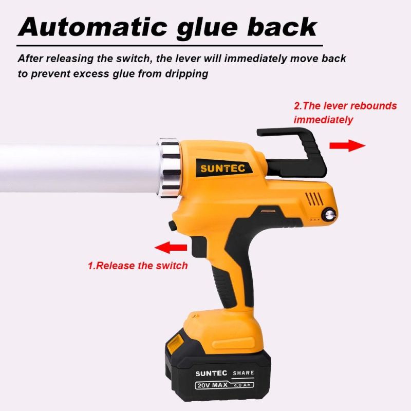 Electric Grease Gun Specifications 20V Grease Gun Bulk Automatic Battery Operated Cordless Electric Grease Gun