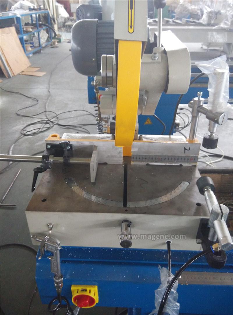 PVC Profile Two Head Cutting Machine for PVC Window Processing