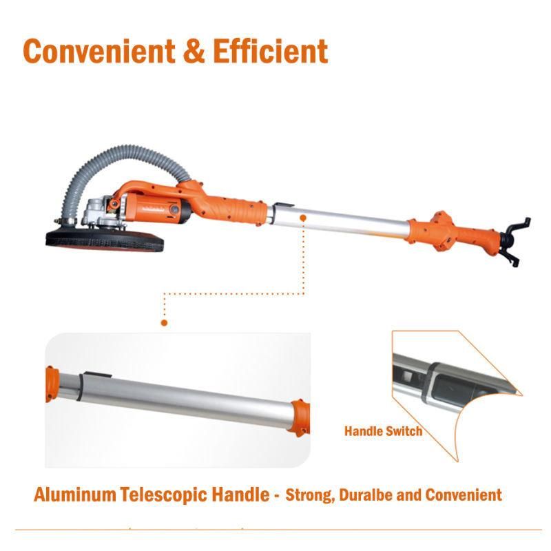 230mm/9" 710W 0-1400rpm Kynko Electric Drywall Sander with Telescopic Handle-Kd59