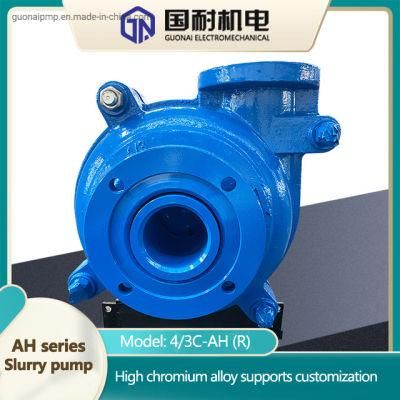 Horizontal Multistage Centrifugal Single Suction Stainless Steel High Pressure Slurry Pump