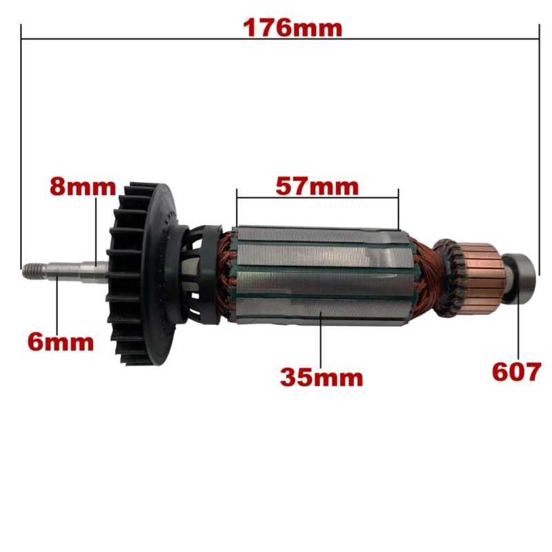 AC220V-240V Armature Rotor Anchor Replacement for Dewalt Angle Grinder