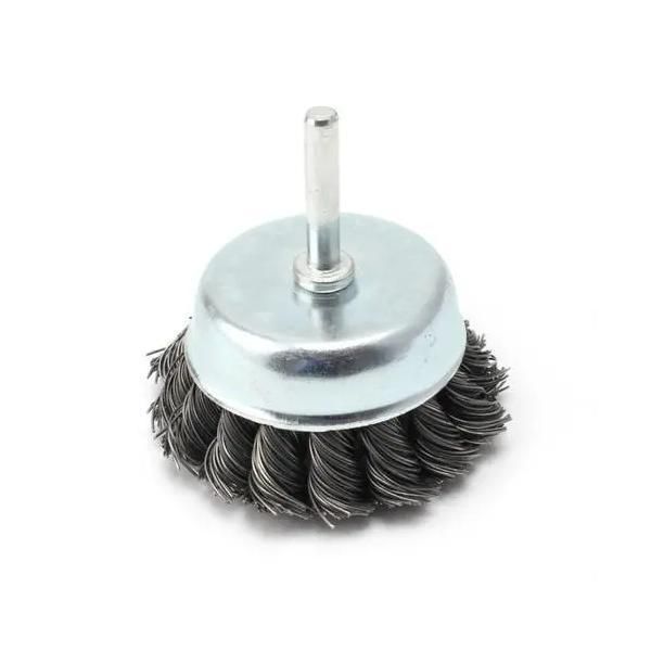 Shank-Mounted Cup Brushes-Twisted Wire