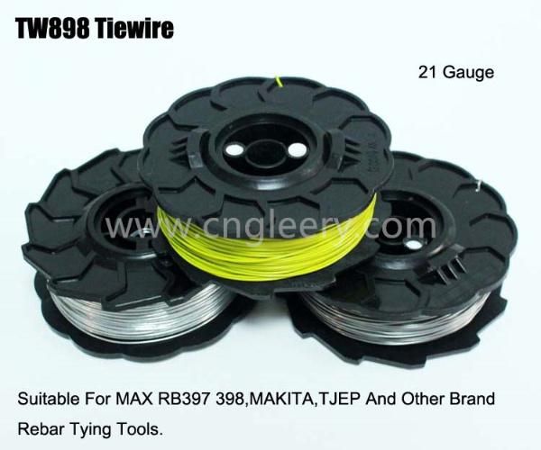 Rb441t/611t Rebar Twin Tier, Rebar Tying Machine with 1.0mm 19 Gauge Tw1061t Twin Wires, Wire Coil, Wire Spool Made in China