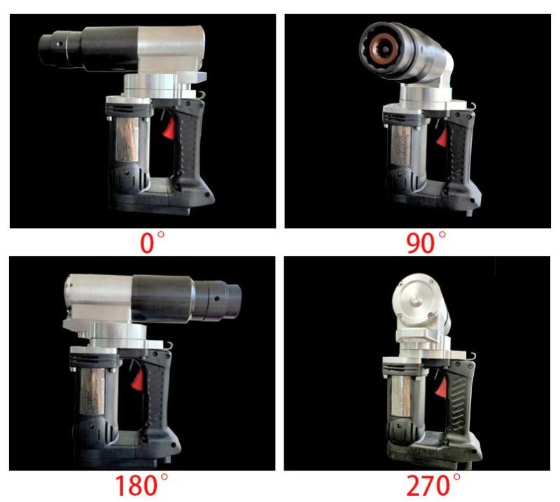 China Factory Electric Rotate Shear Wrench 360 Rotation