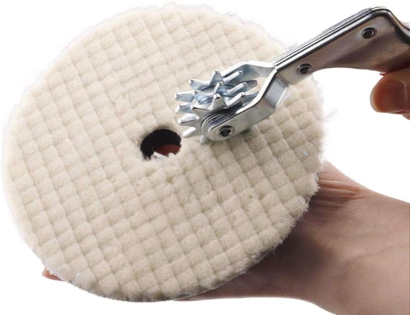 Cross-Border Supply Polishing Pad Cleaning Tool 2-Piece Car Set Cleaning Brush Wool Polishing Pad Tool Brush Spot