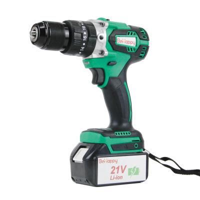 3 Functions Soft Rubber Grip Behappy Carton Brushless Power Drill E-36666
