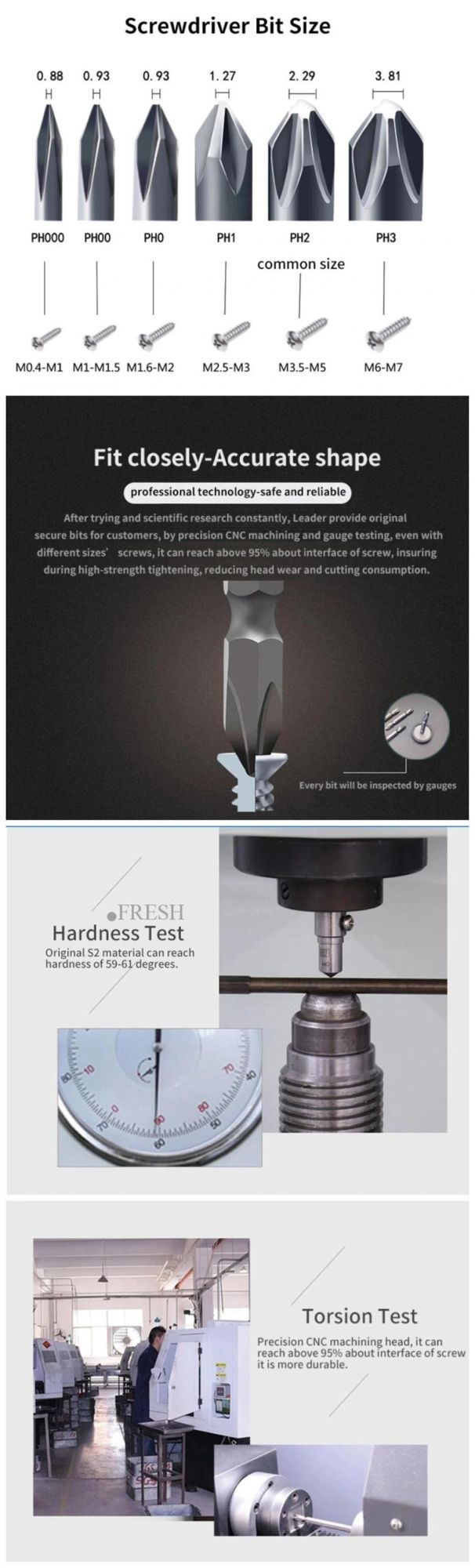 Power Tools Magnetic Screw Driver Screwdriver Bits