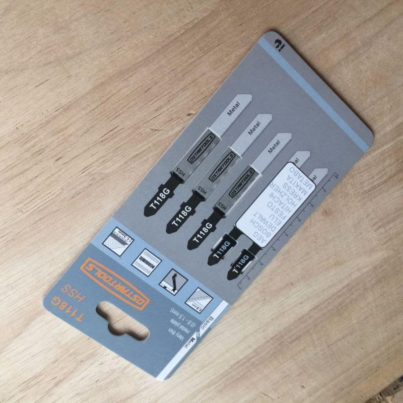 Bosch T118g HSS Jigsaw Blades Ideal for Very Thin Material Thin Metal Aluminum