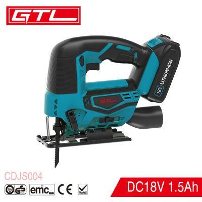 18V Lithium 3 Stage Pendulum Switch Cordless Jig Saw (CDJS004)