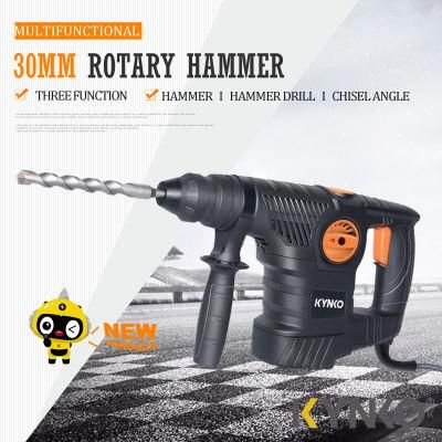 Heavy Duty 30mm Rotary Hammer for Construction-Kd68