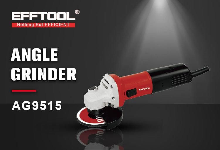 Efftool 220V Professional Variable Speed Angle Grinder AG-9515 with Good Quality