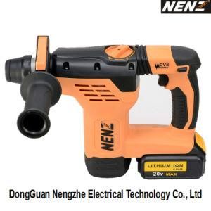 Rotary Hammer Drill Cordless Power Tool with Li-ion Battery (NZ80)