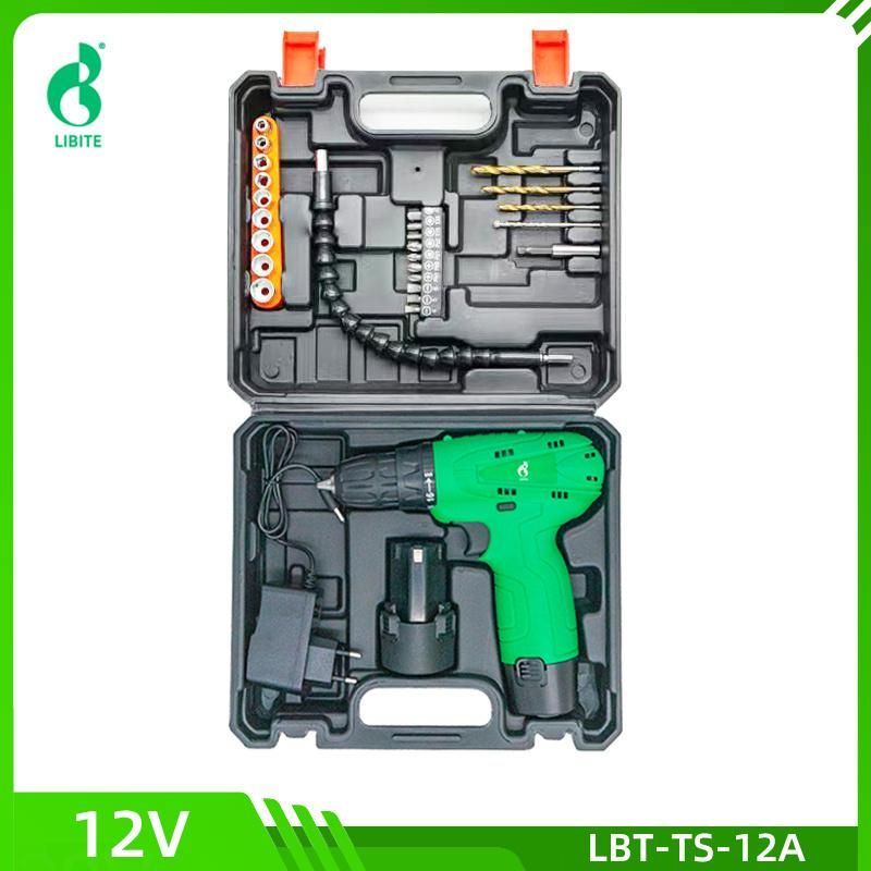 Libite 12V Lithium Battery Cordless Screwdriver Drill