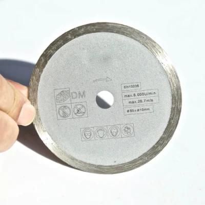 Mini Saw Cutting Diamond Wet Cutting Disc