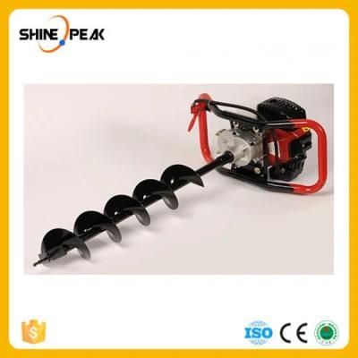 Strongest Power 71cc 2.4kw Ground Drill Earth Auger Hole Digger Garden Tools Planting Machine Farm Auger Agricultural Drill