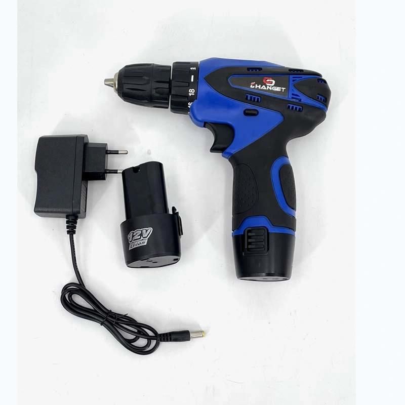 Cg-2013bl Double Speed 12V 16.8V 21V Li-on Lithium Battery Professional Manufacturer Hand Rechargeable Double Speed Cordless Drill