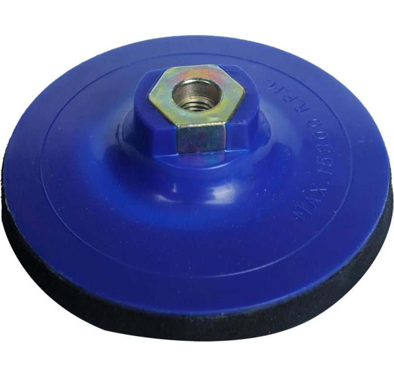 Top a Quality Sanding Magic Tape Rubber Disc Polishing Backing Pad