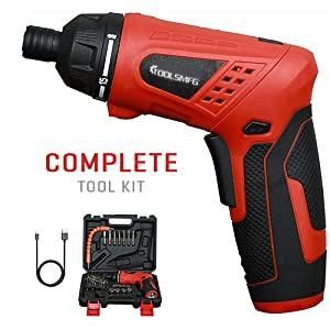 Toolsmfg 3.6V Electric Screwdriver Kit, 41PCS Accessioes