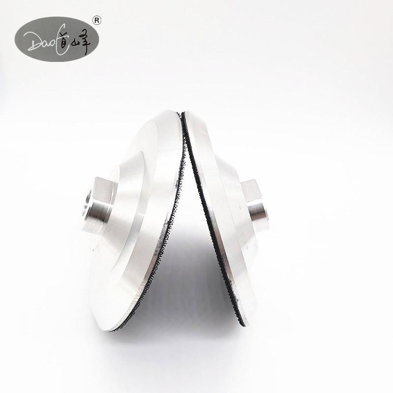 Daofeng 5inch 125mm Aluminium Hook and Loop Backer