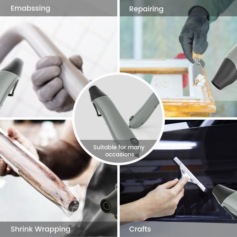 Portable Mini Heat Gun for Embossed Powder