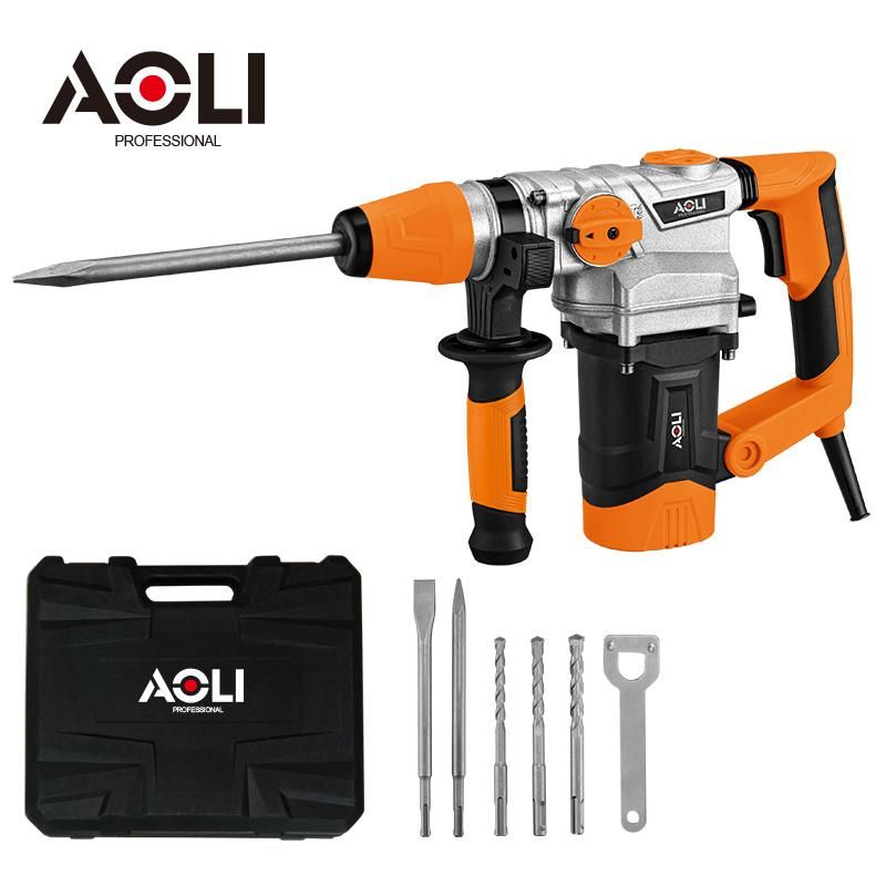 Aoli 1100W 32mm Electric Rotary Hammer Heavy Duty