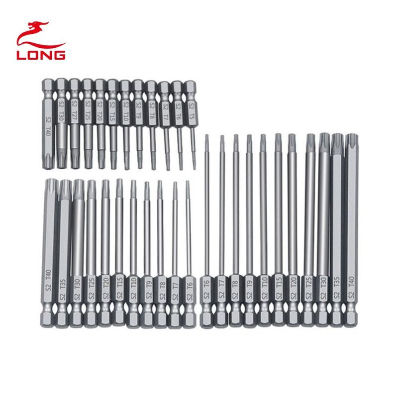 Single End Screwdriver Slotted Bits Screwdriver Bits