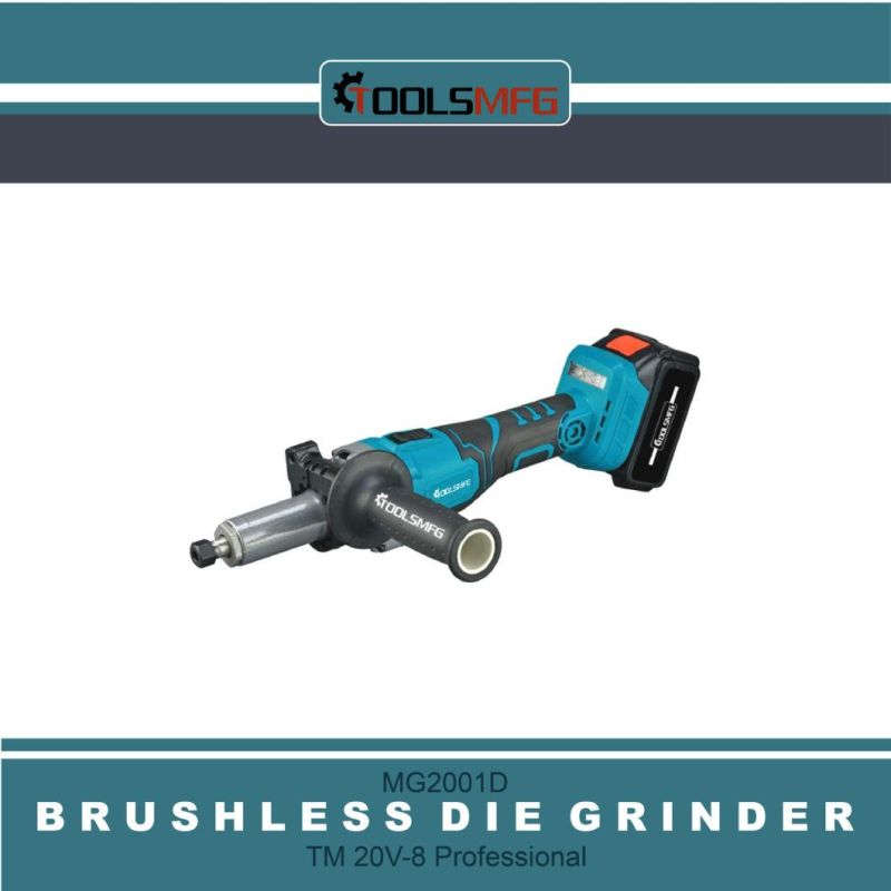 Toolsmfg 20V Cordless Brushless Electric Die Grinder