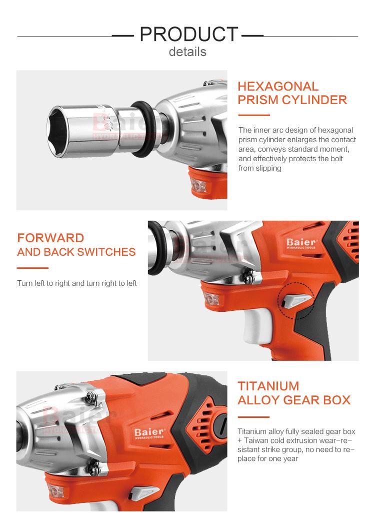 Brushless Charging Impact Spanner Long Endurance