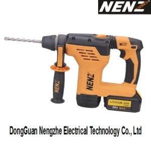 Rotary Hammer Drill with 2 Lithium Batteries and 1 Charger (NZ80)