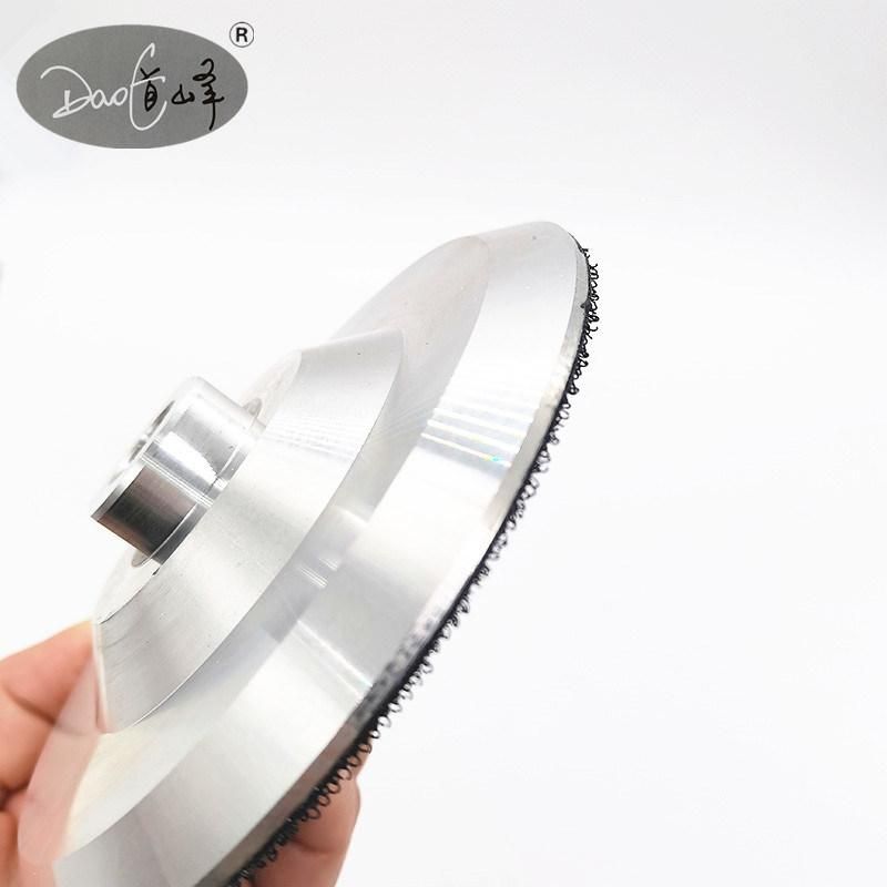 Daofeng 5inch 125mm Aluminium Hook and Loop Backer