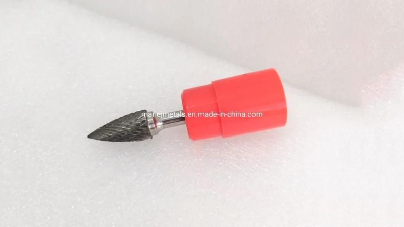 6 Inch High Speed Metal Taper Burr Bits for Aluminum