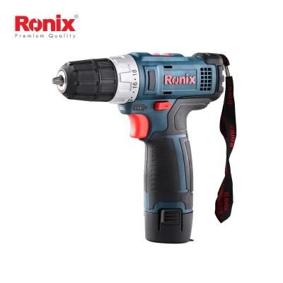 Ronix 8612c 12V 1.5ah Li-ion Battery 2 Speed China Mini Cordless Electric Screwdriver