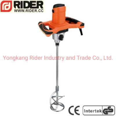 1800W Portable Putty Paint Mixer Handheld Electric Cement Mixer