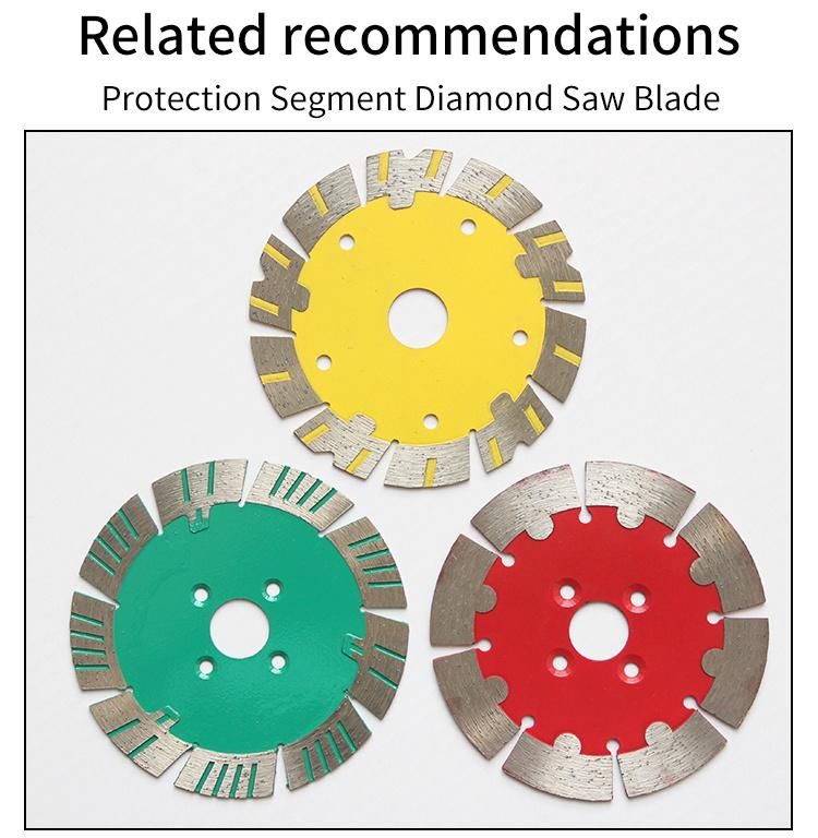 Pilihu High Quality Disc Diamantado Segment Best Diamond Cutter Blades for Stone Cutting